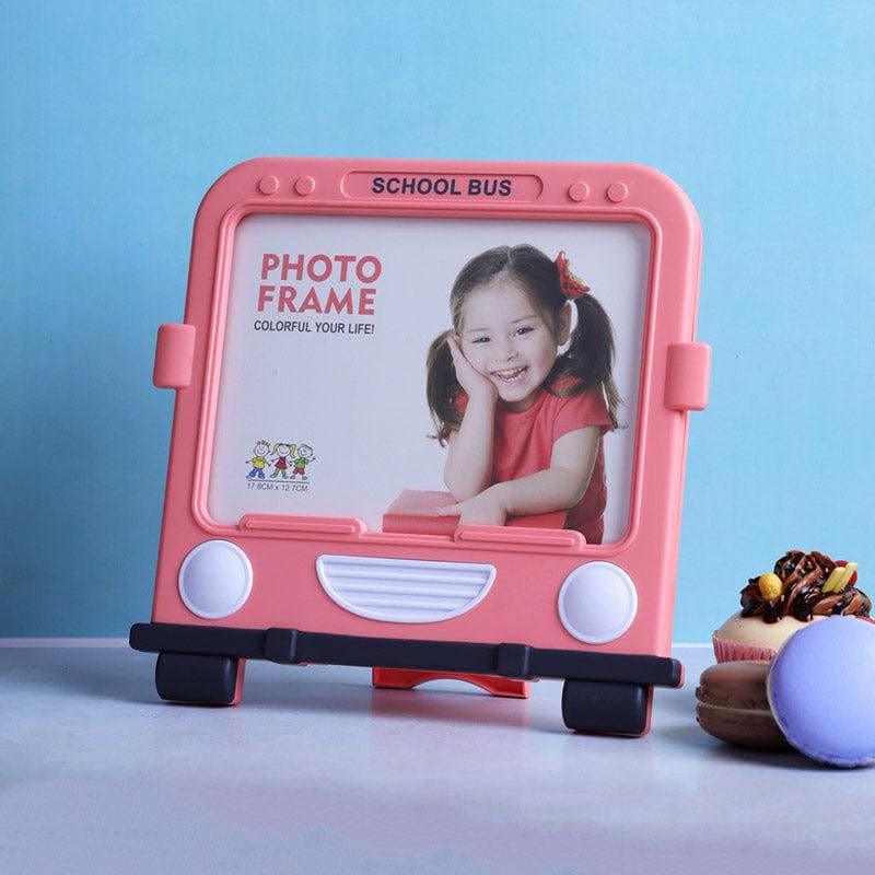 Buy Ride To School Photo Frame - Pink Photo Frames from Vaaree