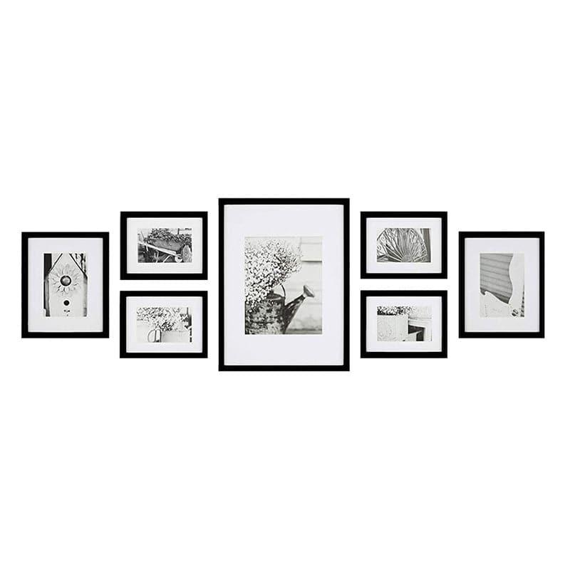 Buy Soliron Photo Frame - Set Of Seven Photo Frames from Vaaree