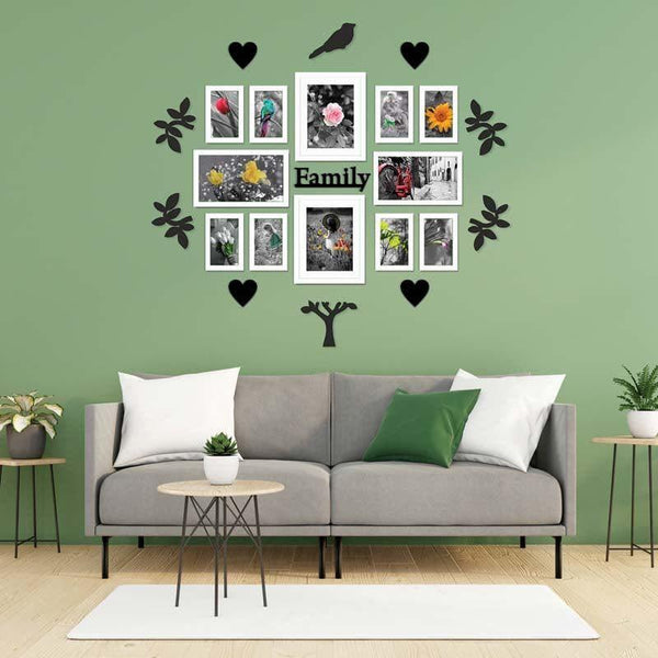 Photo Frames - The Family Tree Photo Frame Collage - Set Of Twelve