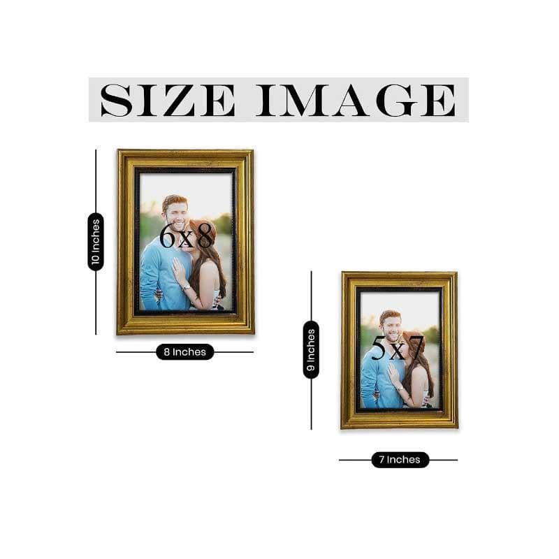 Photo Frames - Timber Timepieces Table Photo Frame - Set Of Two