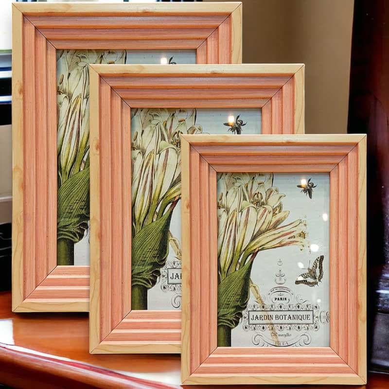 Photo Frames - Timber Treasures Table Photoframe - Set Of Three