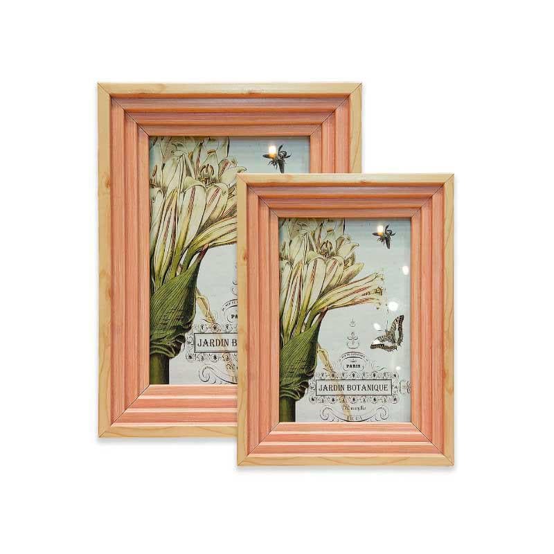 Photo Frames - Timber Treasures Table Photoframe - Set Of Two