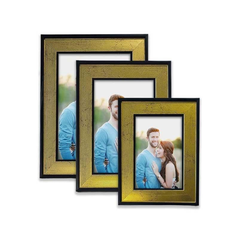 Photo Frames - Timber Trove Table Photo Frame- Set Of Three