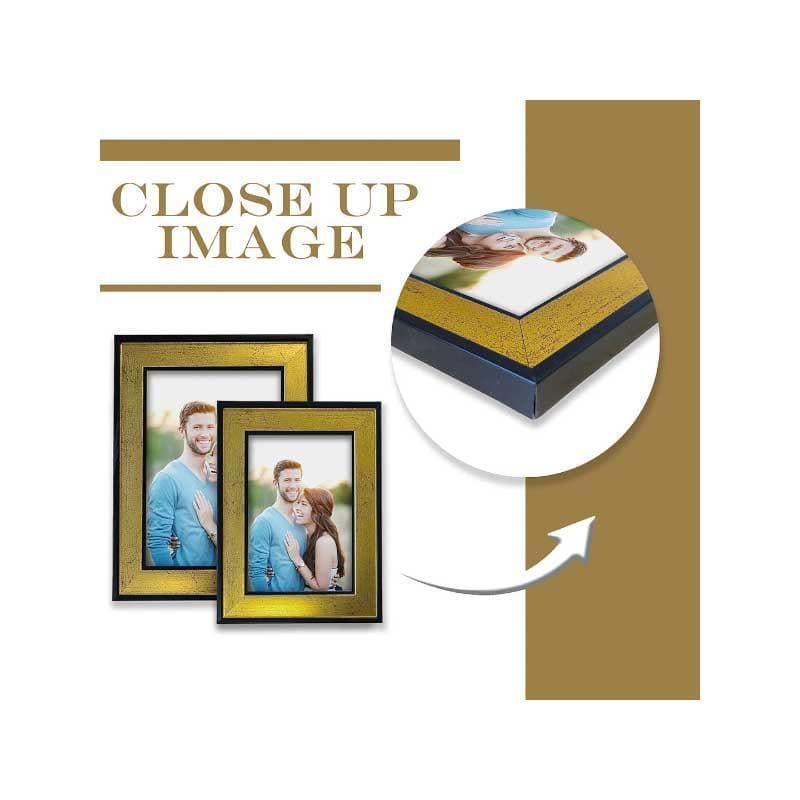 Photo Frames - Timber Trove Table Photo Frame- Set Of Two