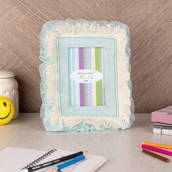 Buy Photo Frames - Truna Frill Photo Frame - Blue at Vaaree online