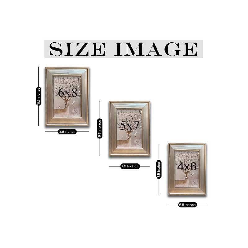 Photo Frames - Whittle Wonders Table Photo Frame - Set Of Three