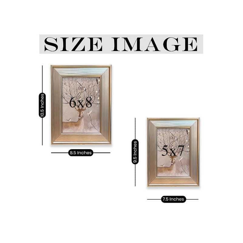 Photo Frames - Whittle Wonders Table Photo Frame - Set Of Two