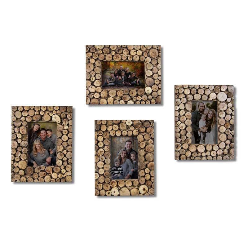 Buy Wood Blocks Photo Frame - Set Of Four Photo Frames from Vaaree