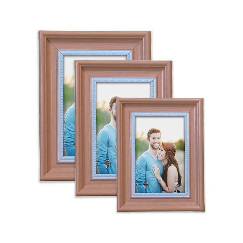 Buy Wooden Whispers Table Photo Frame - Set Of Three Photo Frames from Vaaree