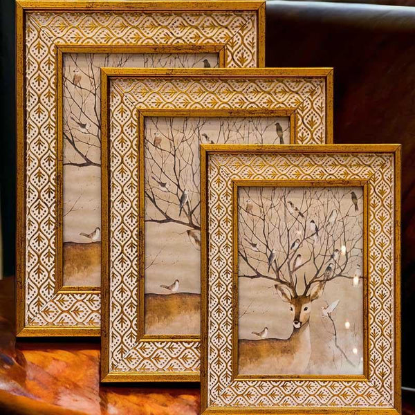 Photo Frames - Woodland Gems Table Photo Frame - Set Of Three