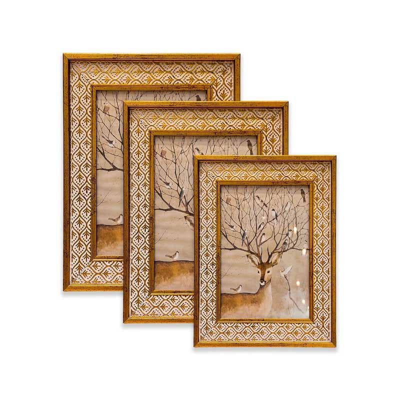 Photo Frames - Woodland Gems Table Photo Frame - Set Of Three