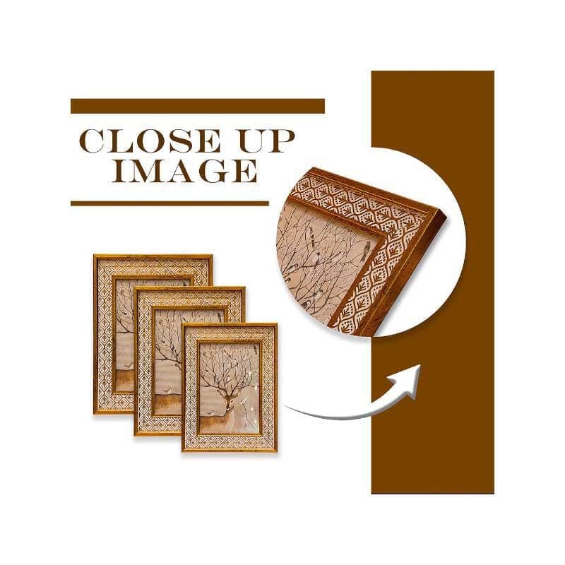 Photo Frames - Woodland Gems Table Photo Frame - Set Of Three