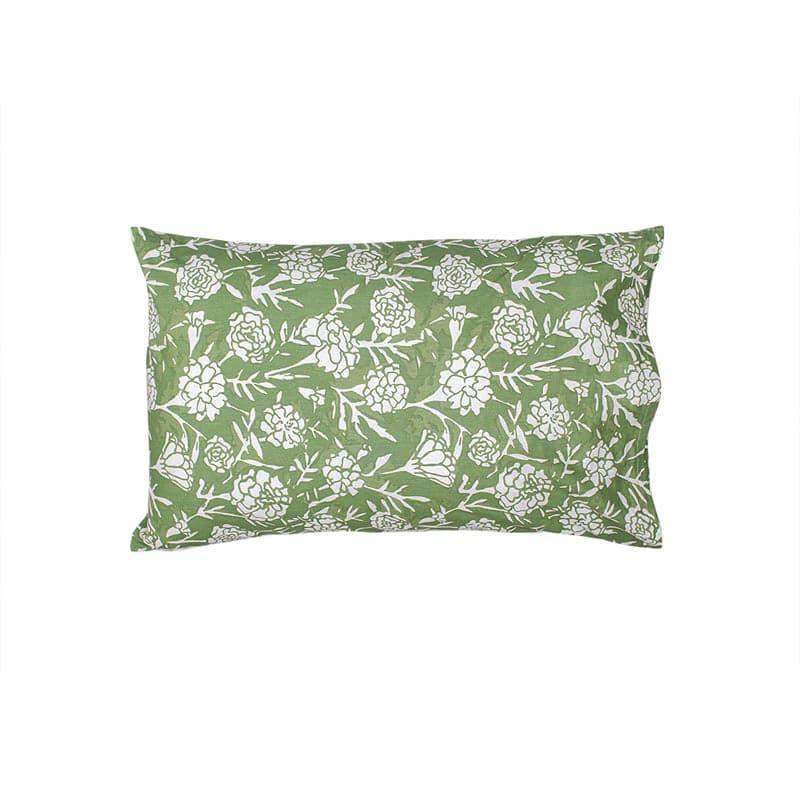 Buy Pillow Covers - Blossom Breeze Pillow Cover - Green at Vaaree online