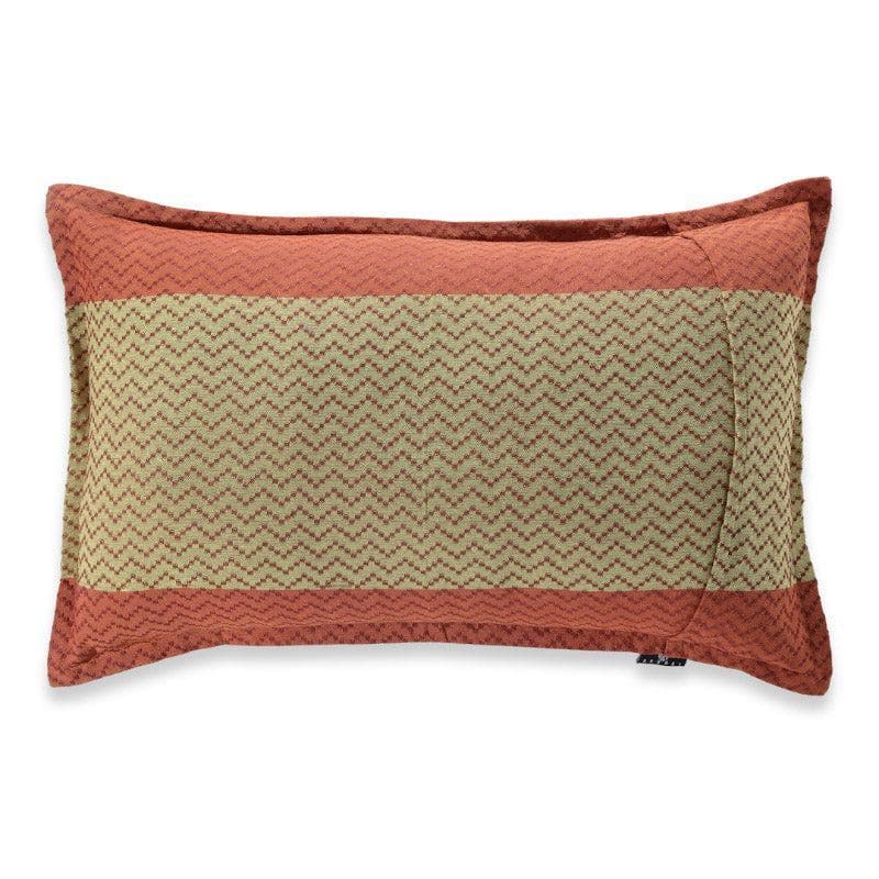 Buy Kairavi Pillow Cover (Red) - Set Of Two Pillow Covers from Vaaree