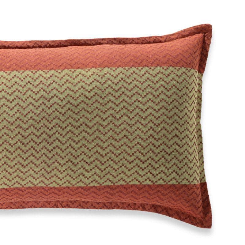 Buy Kairavi Pillow Cover (Red) - Set Of Two Pillow Covers from Vaaree