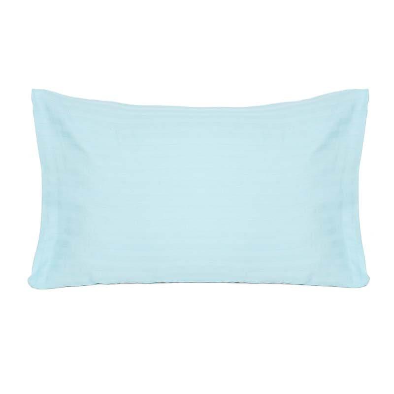 Buy Striped Wonder Pillow Cover (Aqua Blue) - Set Of Two Pillow Covers from Vaaree