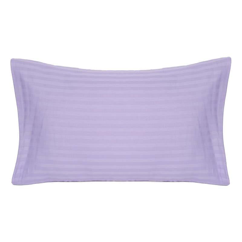 Buy Striped Wonder Pillow Cover (Lavender) - Set Of Two Pillow Covers from Vaaree