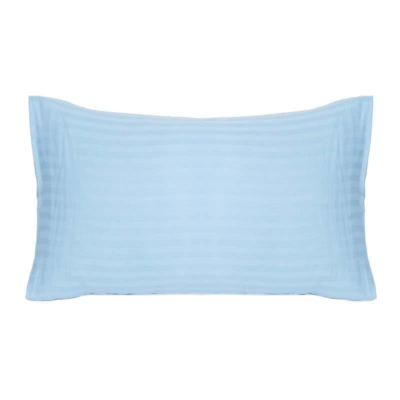 Buy Striped Wonder Pillow Cover (Sky Blue) - Set Of Two Pillow Covers from Vaaree