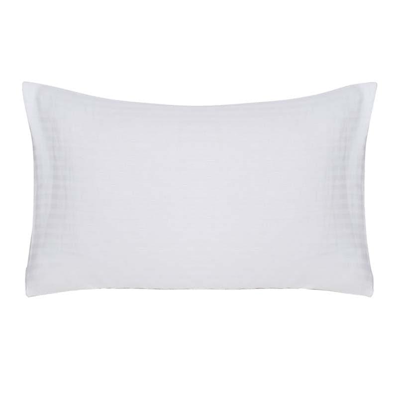 Buy Pillow Covers - Striped Wonder Pillow Cover (White) - Set Of Two at Vaaree online