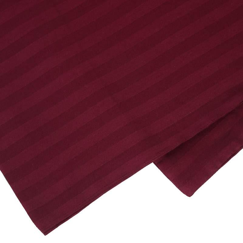 Buy Striped Wonder Pillow Cover (Wine) - Set Of Two Pillow Covers from Vaaree