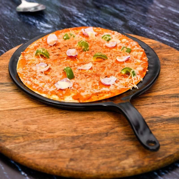 Buy McP For Pizza Plate Pizza Plate from Vaaree