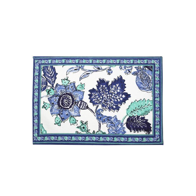 Table Mat - Blue Chintz Table Mat- Set of Six