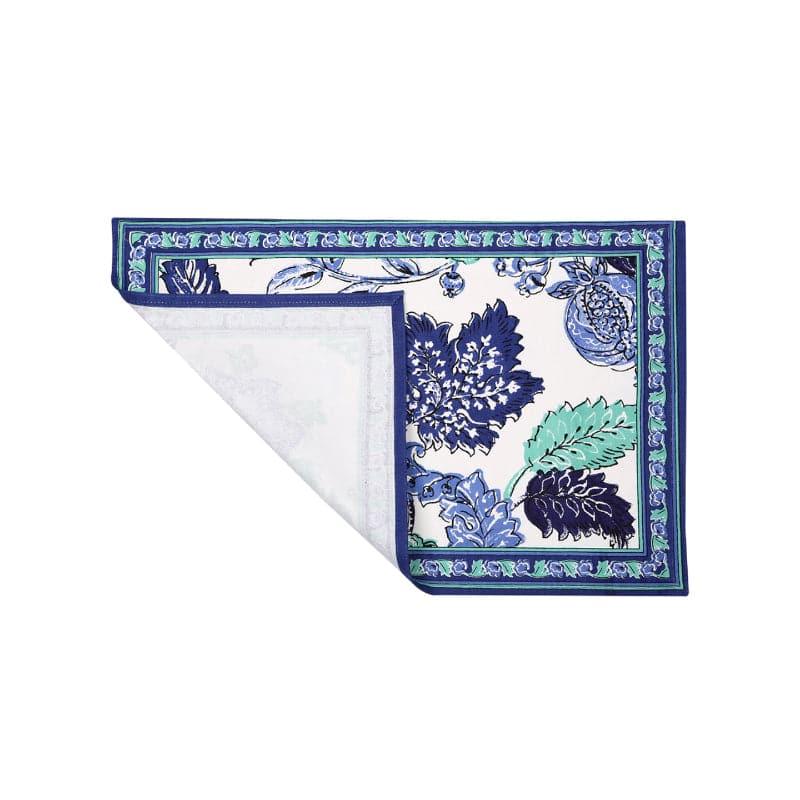 Table Mat - Blue Chintz Table Mat- Set of Six