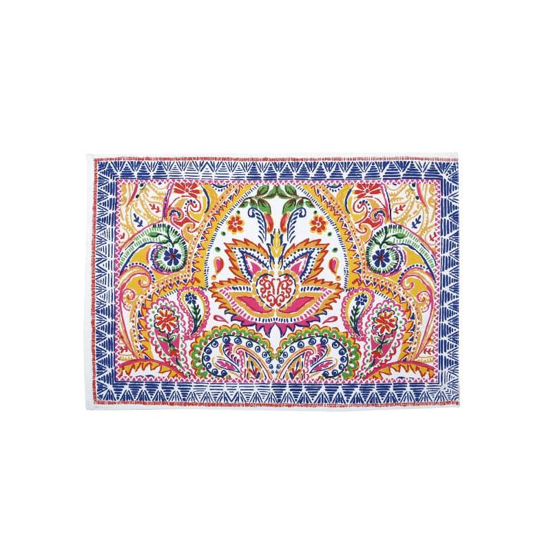 Buy Over The World Table Mat - Set Of Six Table Mats from Vaaree