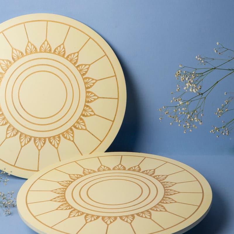 Buy Agni Mandala Rotating Platter Platter from Vaaree