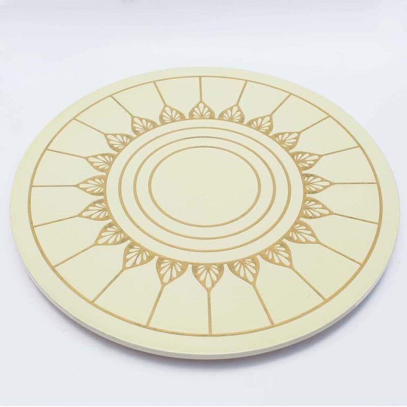 Buy Agni Mandala Rotating Platter Platter from Vaaree