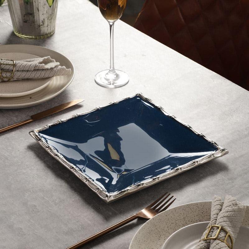 Buy Arianne Aluminium Platter - Silver Platter from Vaaree