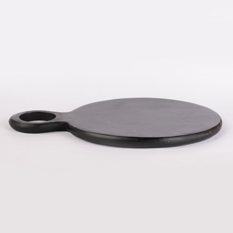 Platter - Bosca Circular Wooden Serving Platter - Black