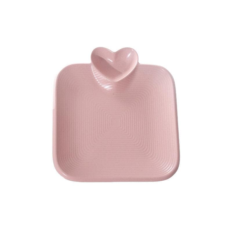Buy Platter - Chip And Dip Plate - Pink at Vaaree online