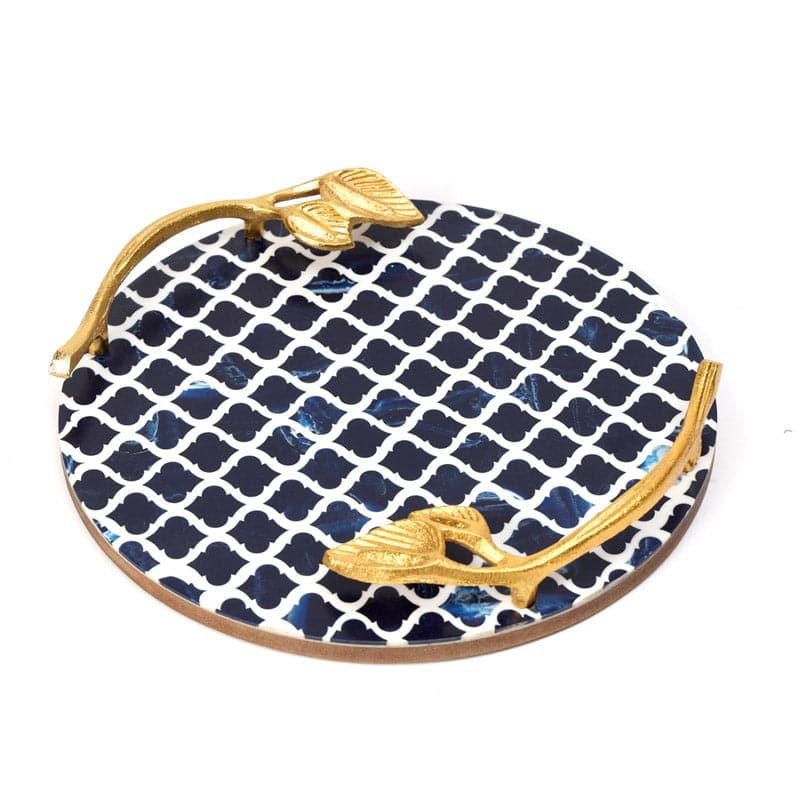 Buy Cromo Grid Platter Platter from Vaaree