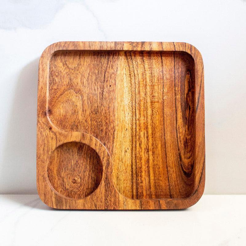 Buy Crosby Wooden Platter Platter from Vaaree