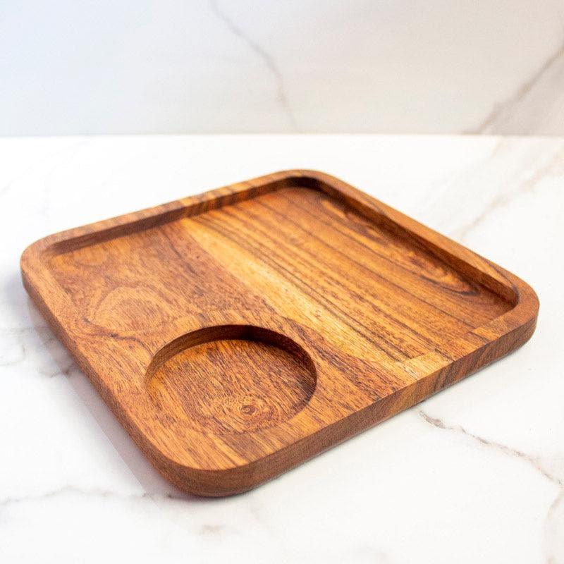 Buy Crosby Wooden Platter Platter from Vaaree