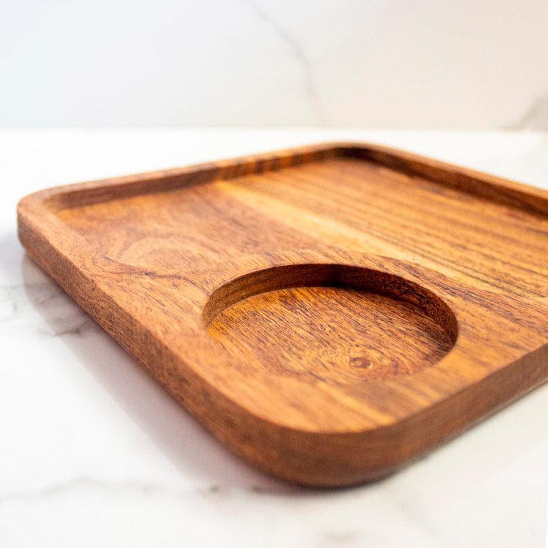 Buy Crosby Wooden Platter Platter from Vaaree