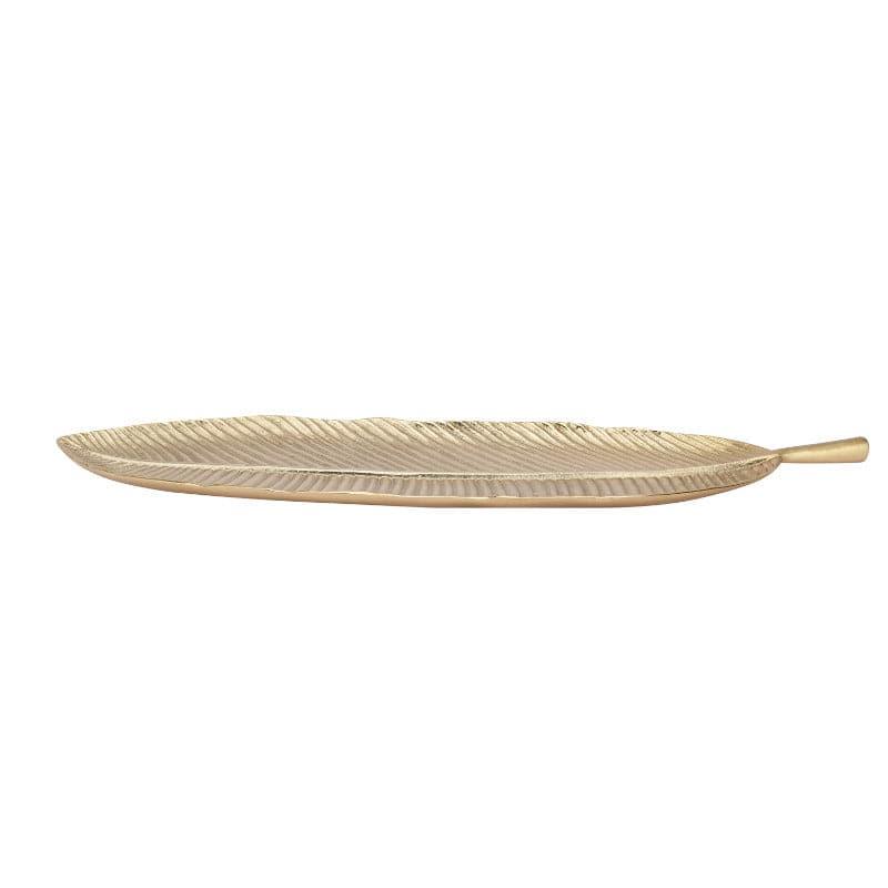 Buy Dervo Leaf Platter Platter from Vaaree