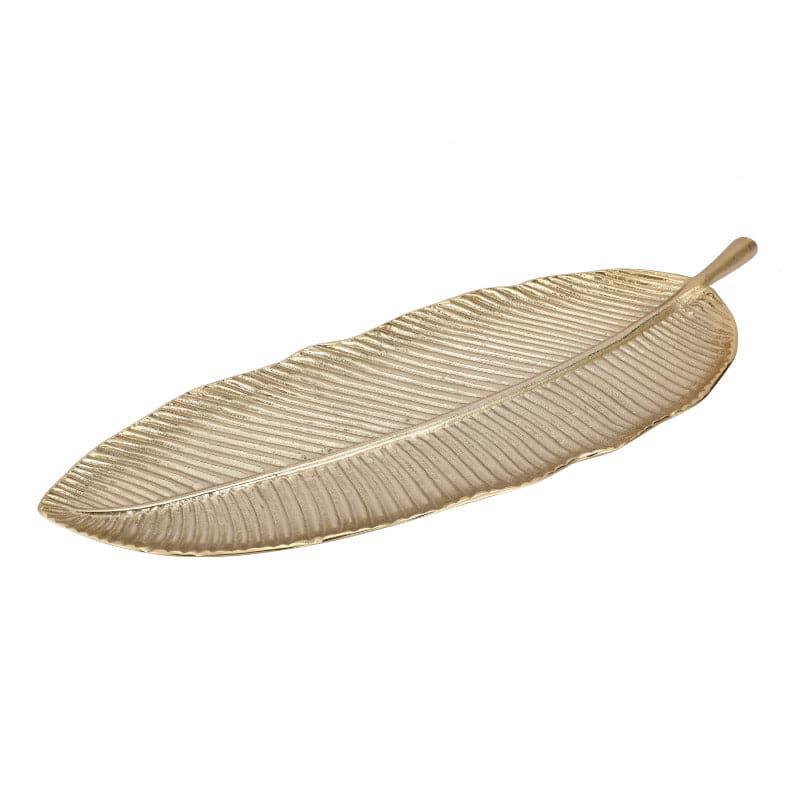 Buy Dervo Leaf Platter Platter from Vaaree