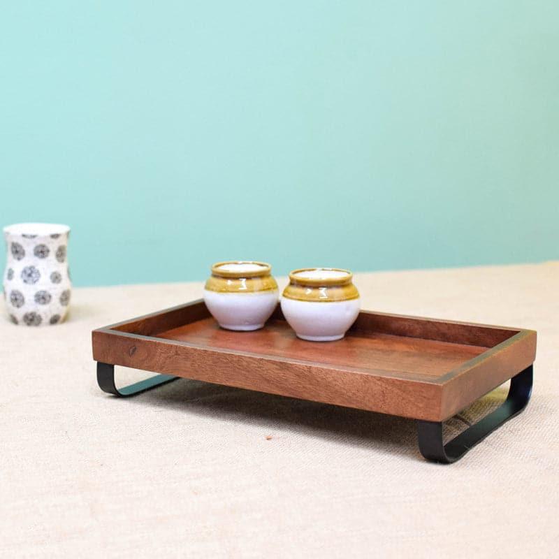 Buy Dini Wooden Platter Platter from Vaaree