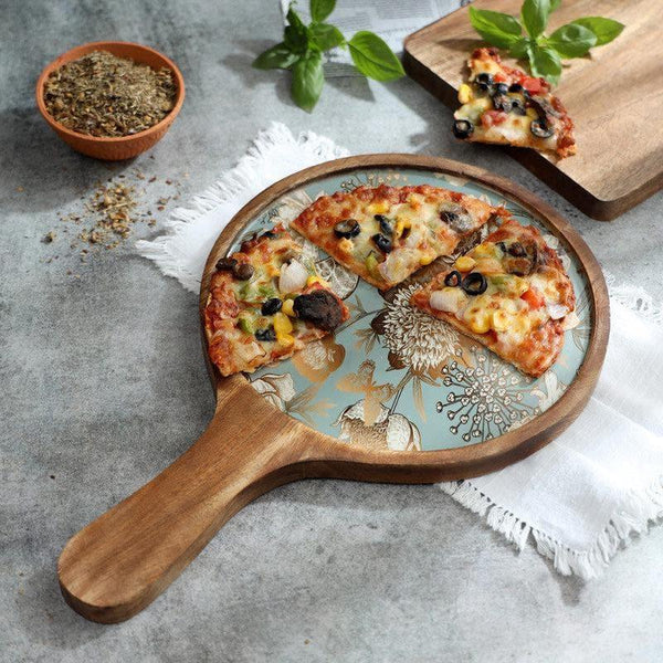 Platter - Doris Floral Pizza Platter