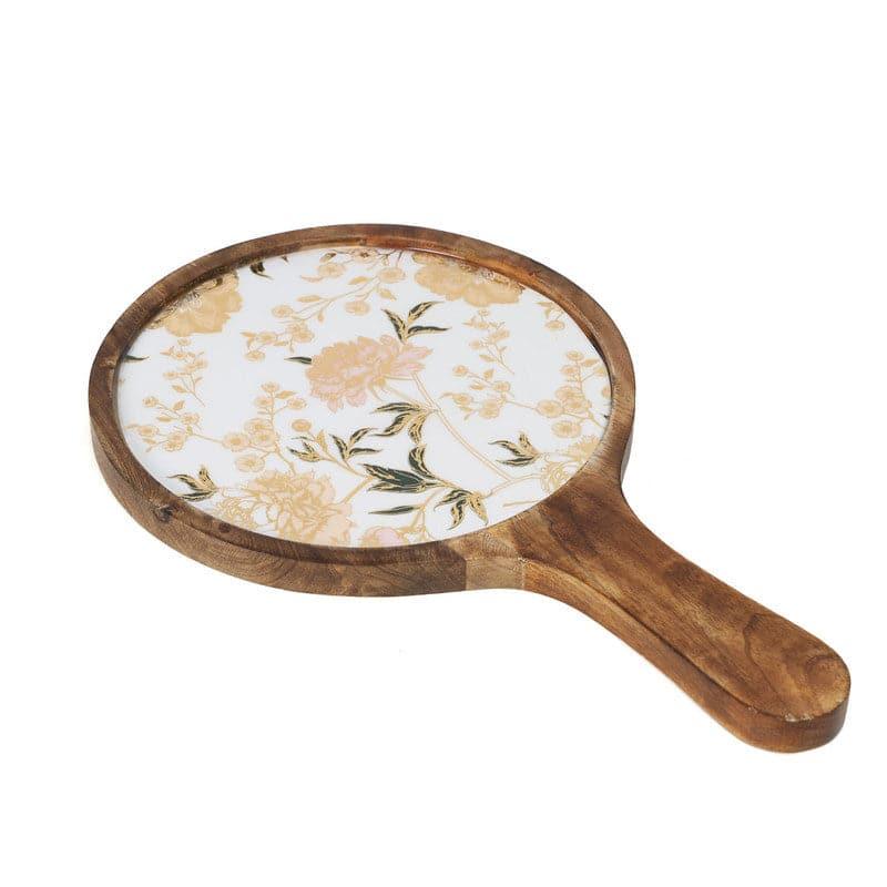 Buy Dupree Floral Pizza Platter Platter from Vaaree