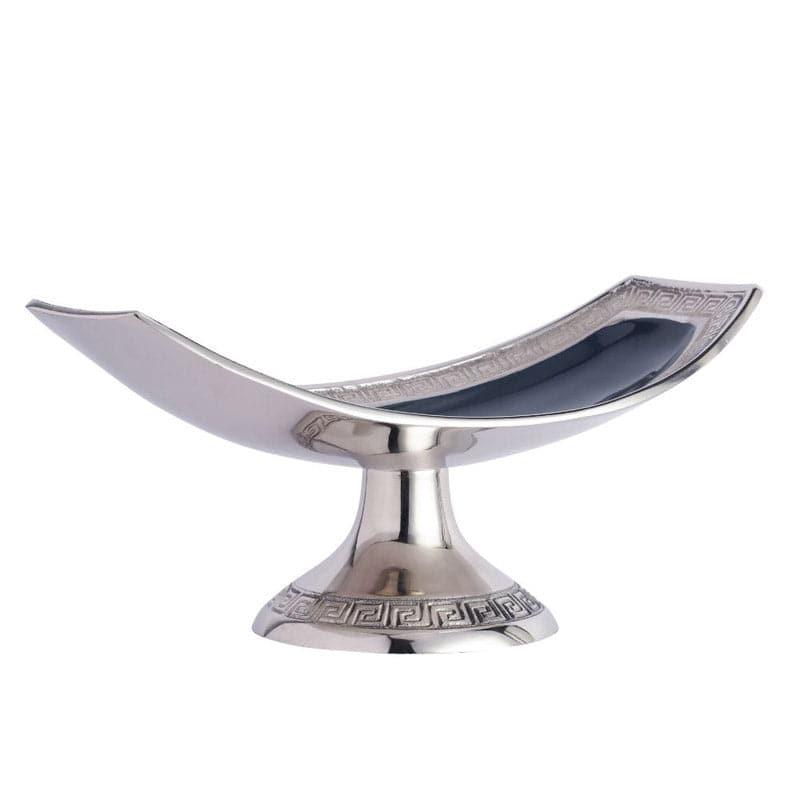 Buy Gretal Aluminium Platter - Silver Platter from Vaaree