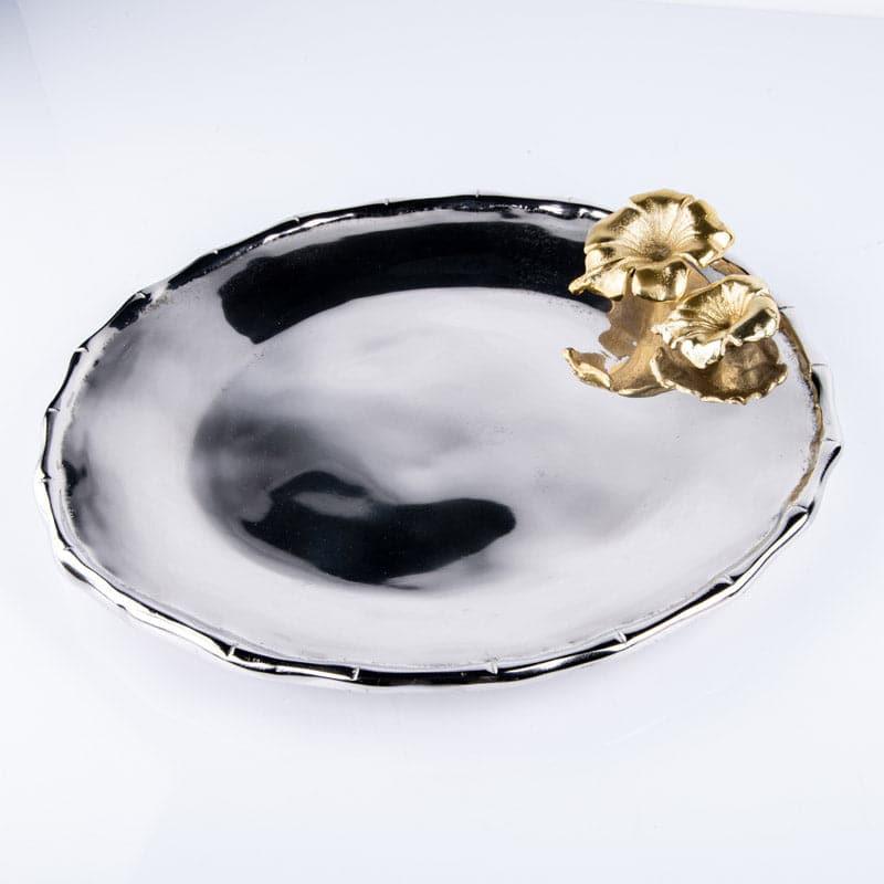 Buy Gusto Aluminium Platter Platter from Vaaree