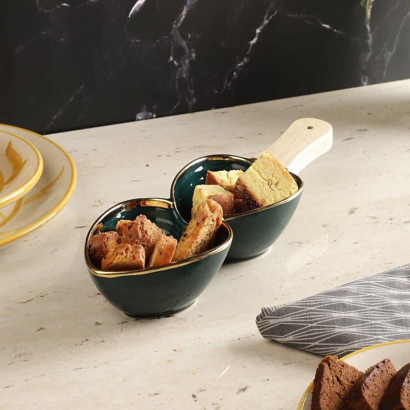 Platter - Hearty Ceramic Platter - Teal