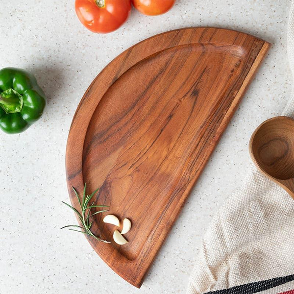 Buy Hemiya Wooden Platter Platter from Vaaree