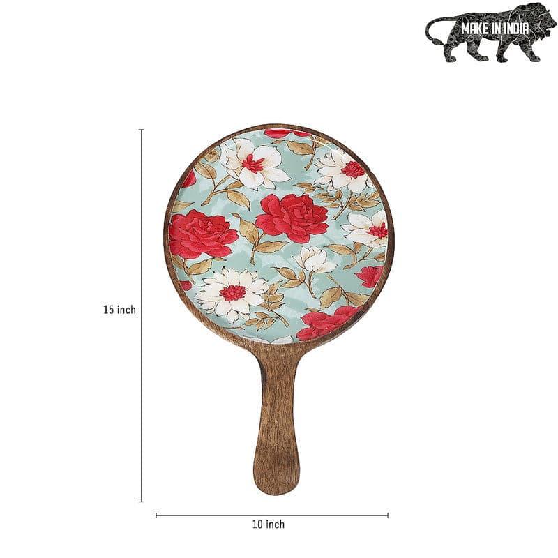 Buy Hetty Floral Pizza Platter Platter from Vaaree