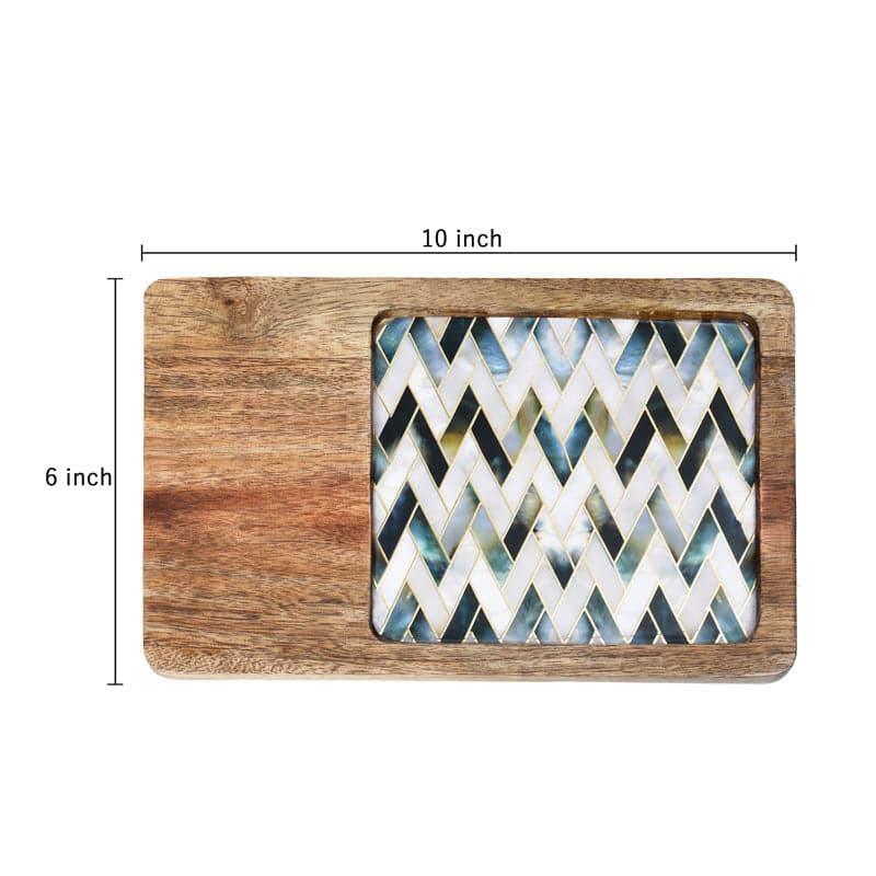 Platter - Imara Zig Zag Gale Mangowood Platter