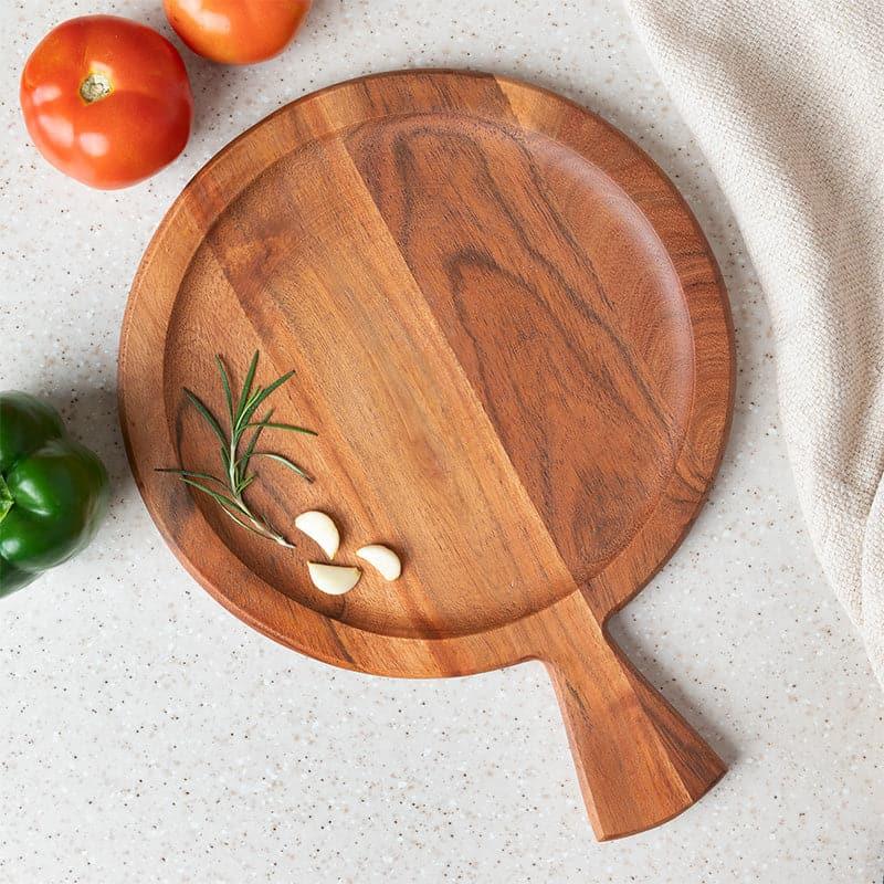 Buy Ivana Wooden Platter Platter from Vaaree