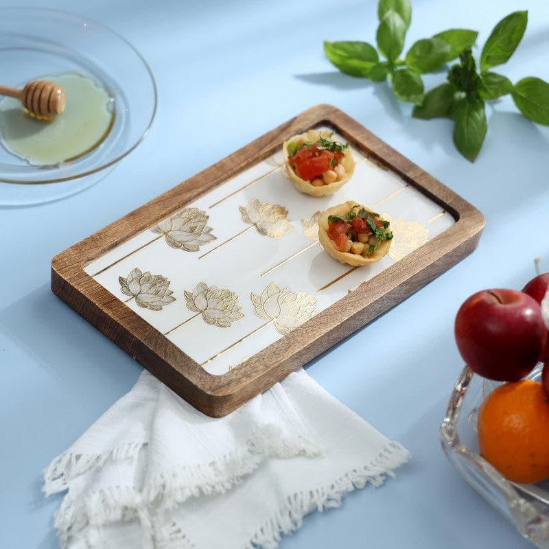 Platter - Jeannine Leafy Serving Tray